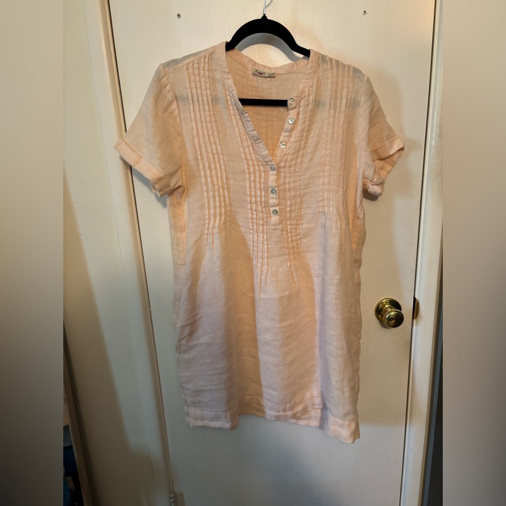 Faherty Gemina Linen Dress